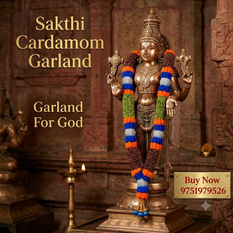 Cardamom Garland For God